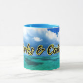 タークス&カイコス海の空 マグカップ (中央)