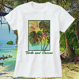 タークス・カイコス熱帯楽園 Tシャツ