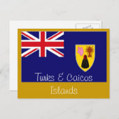 タークス・カイコス諸島はがき ポストカード (正面/裏面)
