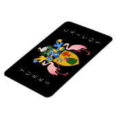 タークス・カイコス諸島エンブレム マグネット (左側)