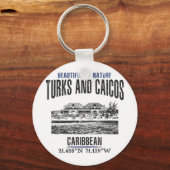 タークス・カイコス諸島 キーホルダー (正面)