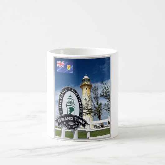 タークス・カイコス諸島 – グランターク –  コーヒーマグカップ (中央)