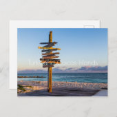 タークス・カイコス諸島 ポストカード (正面/裏面)