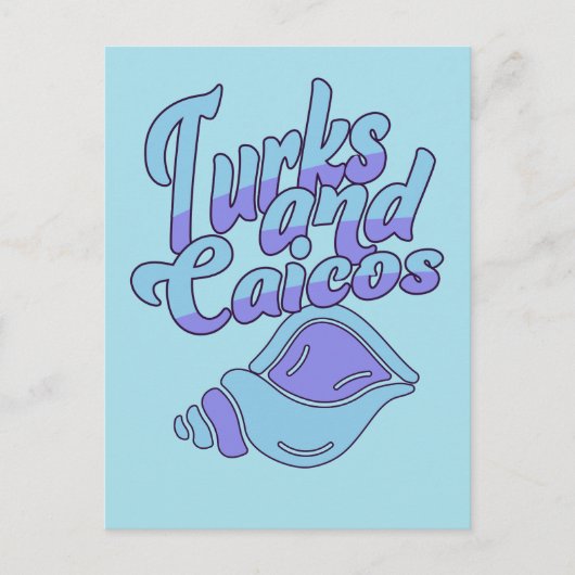 タークス・カイコス・コンチ ポストカード (正面)
