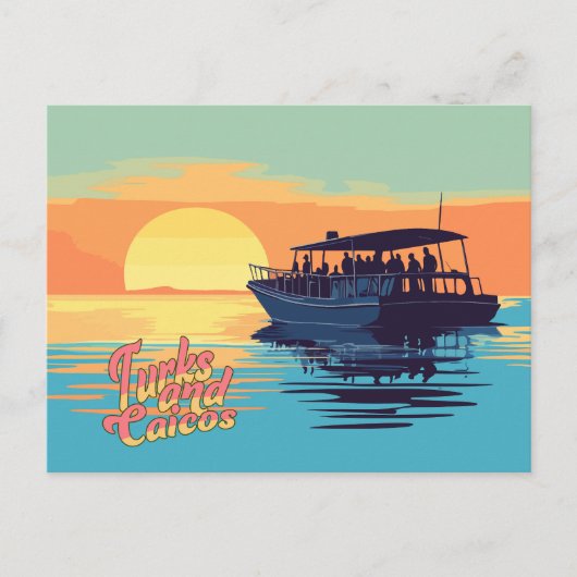 タークス・カイコス ポストカード (正面)