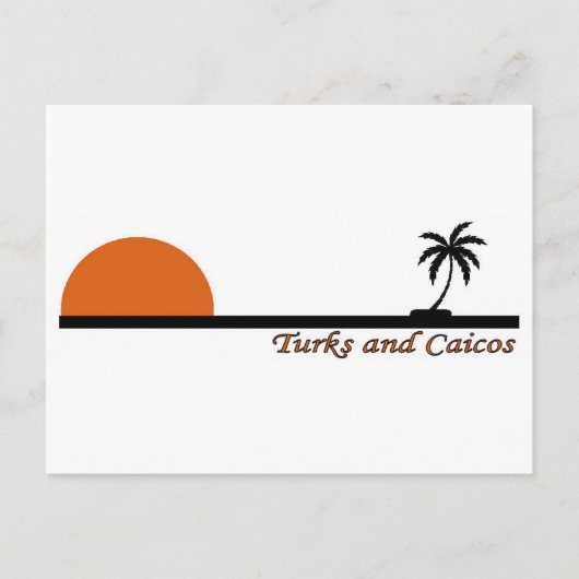 タークス&カイコス ポストカード (正面)