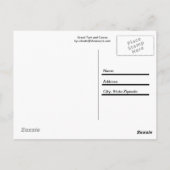 タークス・カイコス ポストカード (裏面)