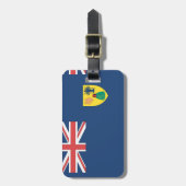 タークス・カイコス ラゲッジタグ (正面縦)