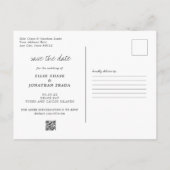 タークス&カイコス |結婚式の日程マップ 案内ポストカード (裏面)