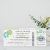 タークス&カイコ日付搭乗券を保存 セーブザデート (スタンド正面)