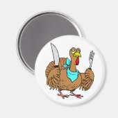 タークユーモアのある マグネット (正面/裏面)