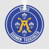 タークラウンドエンブレム オーナメント (裏面)