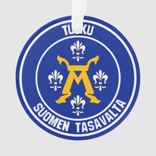 タークラウンドエンブレム オーナメント (正面)