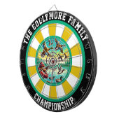 ターゲはっきりしたット飛んでいるアヒル ダーツボード (正面右)