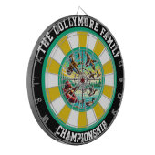 ターゲはっきりしたット飛んでいるアヒル ダーツボード (正面左)