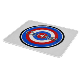 ターゲットをカット カッティングボード