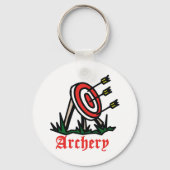 ターゲットアーチェリー キーホルダー (正面)