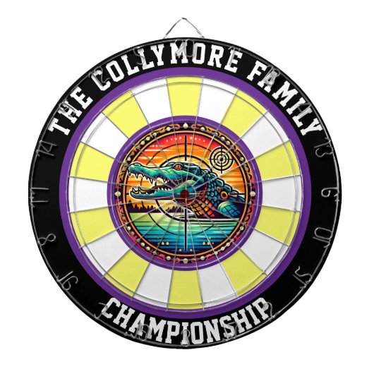 ターゲットアートのプレデター湖 ダーツボード (正面)