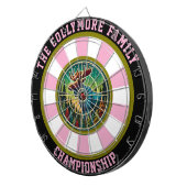 ターゲットオーバーレイ付き循環マウス ダーツボード (正面右)