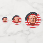 ターゲットトランプ弾劾パーティー コンフェッティ (裏面)