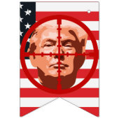 ターゲットトランプ弾劾パーティー バンティングフラッグ (第3の旗)
