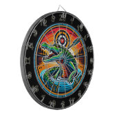 ターゲットフォーカスのクロコダイル湖 ダーツボード (正面左)