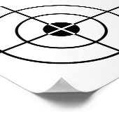 ターゲットプラクティスポスター ポスター (角)