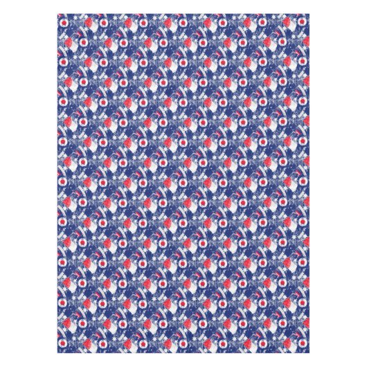 ターゲットモダンモッドAustraliaターゲットグランジRounddel テーブルクロス (正面)