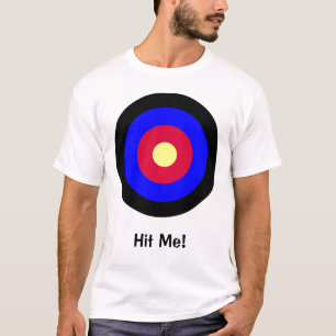 ターゲット中心点のカスタマイズ可能なTシャツは1味方しました Tシャツ