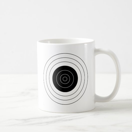 ターゲット中心点 コーヒーマグカップ (右)