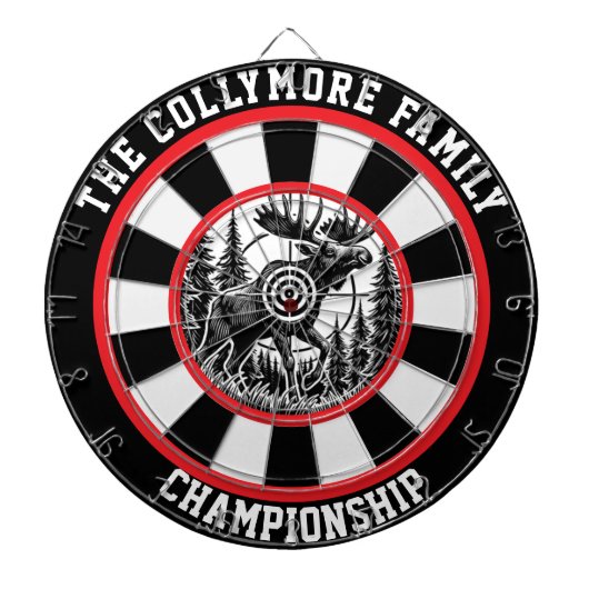 ターゲット内のフォレストのシーンマウス ダーツボード (正面)