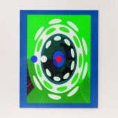 ターゲット抽象芸術デジタルアート ジグソーパズル (縦)