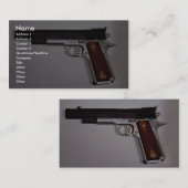 ターゲット空気ピストル 名刺 (正面/裏面)