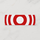 ターゲット スキニー名刺 (裏面)