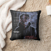 ターゲット – テクノ – ブルタリストストリートウェアデザイン クッション (ブランケット)