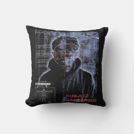 ターゲット – テクノ – ブルタリストストリートウェアデザイン クッション