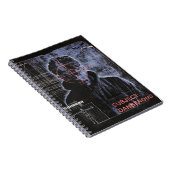 ターゲット – テクノ – ブルタリストストリートウェアデザイン ノートブック (右側)