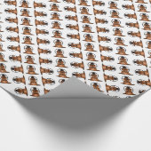 ターゲット： groundhog ラッピングペーパー (角)