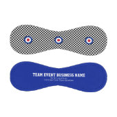 ターゲッモダントのラウンドデルのパタ市松模様にーンパーソナライズされたの 野球ボール (パネル)