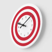 ターゲッモダントデザインウォールクロック ラージ壁時計 (傾斜)