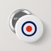 ターゲッモダント空力ブルズアイ目標_1 缶バッジ (正面&裏面)