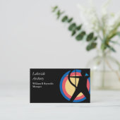 ターゲッモダント・アーチェリー 名刺 (スタンド正面)