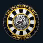 ターゲッ威厳のあるト・アートの鹿 ダーツボード<br><div class="desc">円形のデザインは、ターゲットで囲まれた静かな森の中で〔雄ジカの〕枝角と鹿を見せる。</div>