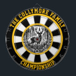 ターゲッ威厳のあるト・アートの鹿 ダーツボード<br><div class="desc">円形のデザインは、ターゲットで囲まれた静かな森の中で〔雄ジカの〕枝角と鹿を見せる。</div>