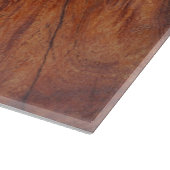 ターコイズおよび木目イメージガラス切断BD 15インチx11インチ カッティングボード (角)