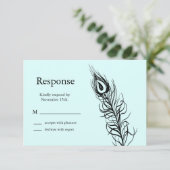 ターコイズが尻尾を振るRSVP 出欠カード (スタンド正面)