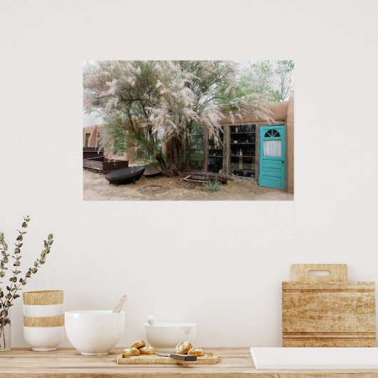 ターコイズで ポスター (キッチン)