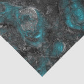 ターコイズとグレー 薄葉紙 (詳細)