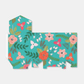 ターコイズとサンゴフローラ フェイバーボックス (折り畳みなし)