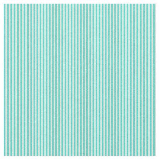 ターコイズとベージュ色のパタストライプのーン ファブリック (クローズアップ)